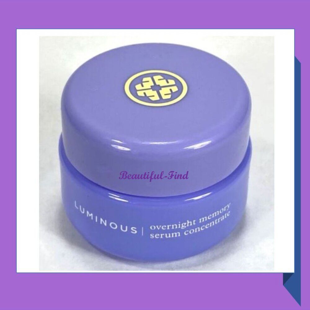 TATCHA Luminous Overnight Memory Serum Concentrate 10ml Travel Size New